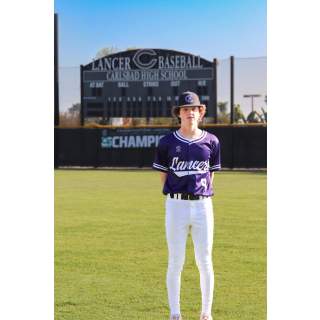 Max Rushing - Carlsbad Lancers 2024 Freshman Baseball