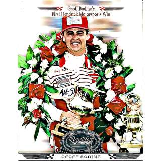Super Shots Sports Geoff Bodine #1 Silver Art Pack