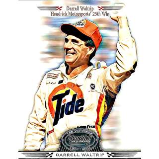 Super Shots Sports Darrell Waltrip #5 Silver Art Pack