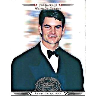 Super Shots Sports Jeff Gordon #17 Silver Art Pack