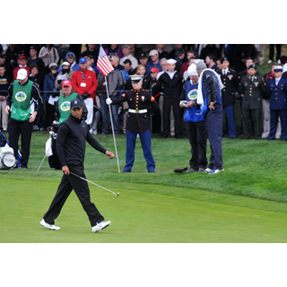 Tiger Woods at Pebble Beach