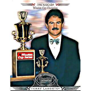 Super Shots Sports Terry Labonte #13 Silver Art Pack