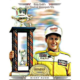 Super Shots Sports Ricky Rudd #6 Gold Art Pack