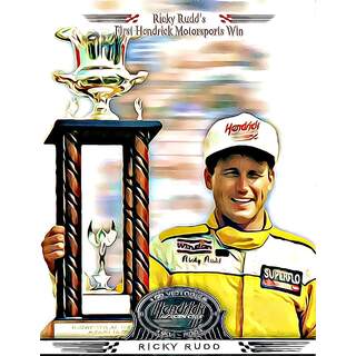 Super Shots Sports Ricky Rudd #6 Silver Art Pack