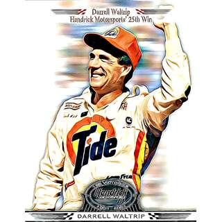 Super Shots Sports Darrell Waltrip #5 Silver Art Pack